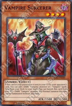 Vampire Sorcerer - Dark Saviors (Super Rare) [DASA-049]