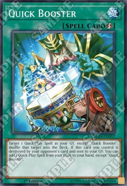 Quick Booster - Dark Saviors (Super Rare) [DASA-057]