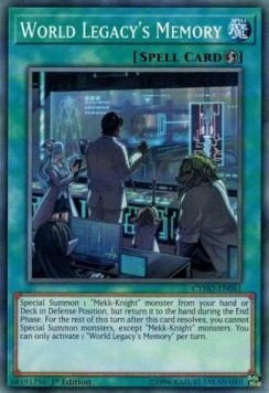 World Legacy's Memory - Cybernetic Horizon (Common) [CYHO-061]