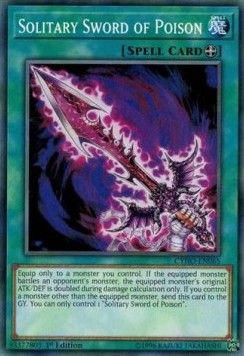 Solitary Sword of Poison - Cybernetic Horizon (Common) [CYHO-065]