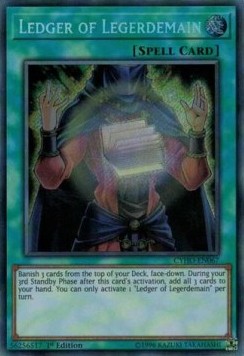 Ledger of Legerdemain - Cybernetic Horizon (Secret Rare) [CYHO-067]