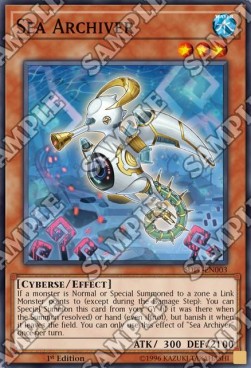 Sea Archiver - Structure Deck: Powercode Link (Super Rare) [SDPL-003]