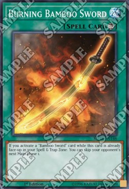 Burning Bamboo Sword - 2018 Mega-Tin Mega Pack (Common) [MP18-146]
