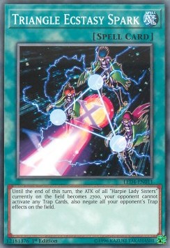 Triangle Ecstasy Spark - Legendary Duelists: Sisters of the Rose (Common) [LED4-011]