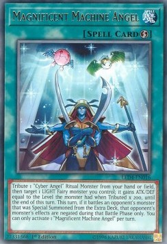 Magnificent Machine Angel - Legendary Duelists: Sisters of the Rose (Rare) [LED4-016]