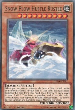 Snow Plow Hustle Rustle - Legendary Duelists: Sisters of the Rose (Common) [LED4-041]