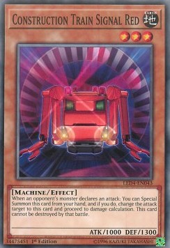 Construction Train Signal Red - Legendary Duelists: Sisters of the Rose (Common) [LED4-043]