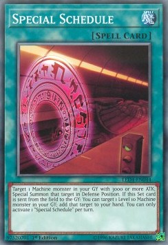 Special Schedule - Legendary Duelists: Sisters of the Rose (Common) [LED4-044]