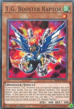 T.G. Booster Raptor - Savage Strike (Common) [SAST-010]