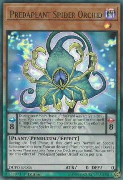 Predaplant Spider Orchid - Duel Power (Ultra Rare) [DUPO-035]