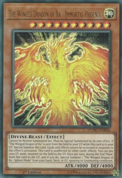 The Winged Dragon of Ra - Immortal Phoenix - Duel Power (Ultra Rare) [DUPO-046]