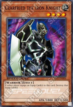Gearfried the Iron Knight - Speed Duel: Tournament Pack 1 (Super Rare) [STP1-009]