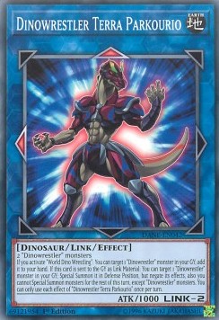 Dinowrestler Terra Parkourio - Dark Neostorm (Common) [DANE-042]