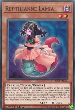 Reptilianne Lamia - Rising Rampage (Common) [RIRA-025]