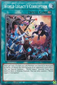 World Legacy's Corruption - 2019 Gold Sarcophagus Tin Mega Pack (Common) [MP19-037]