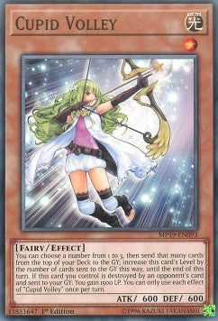 Cupid Volley - 2019 Gold Sarcophagus Tin Mega Pack (Common) [MP19-093]