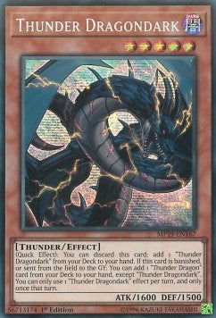 Thunder Dragondark - 2019 Gold Sarcophagus Tin Mega Pack (Secret Rare) [MP19-167]