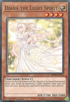Diana the Light Spirit - 2019 Gold Sarcophagus Tin Mega Pack (Common) [MP19-174]