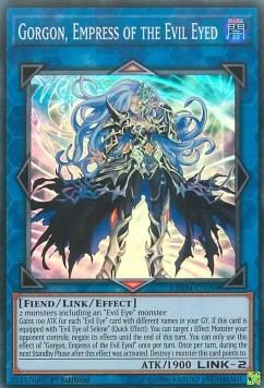 Gorgon, Empress of the Evil Eyed (V.1 - Super Rare) - Chaos Impact (Super Rare) [CHIM-048]