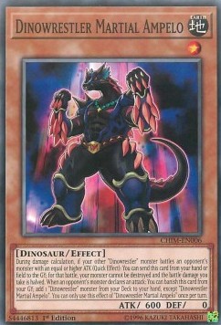 Dinowrestler Martial Ampelo - Chaos Impact (Common) [CHIM-006]