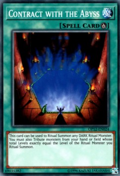 Contract with the Abyss - OTS Tournament Pack 12 (Common) [OP12-024]