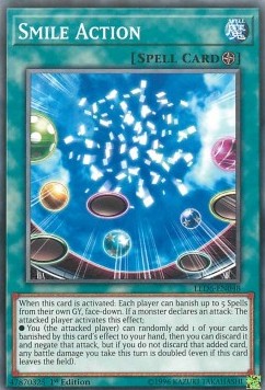 Smile Action - Legendary Duelists: Magical Hero (Common) [LED6-048]