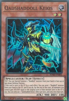 Qadshaddoll Keios - Structure Deck: Shaddoll Showdown (Super Rare) [SDSH-001]