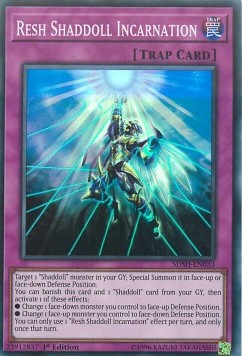 Resh Shaddoll Incarnation - Structure Deck: Shaddoll Showdown (Super Rare) [SDSH-033]