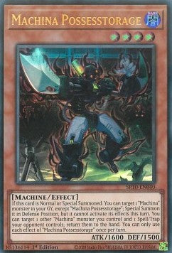 Machina Possesstorage - Structure Deck: Mechanized Madness (Ultra Rare) [SR10-040]