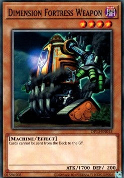 Dimension Fortress Weapon - OTS Tournament Pack 13 (Common) [OP13-015]