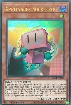 Appliancer Socketroll - Battles of Legend: Armageddon (Ultra Rare) [BLAR-035]