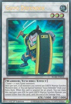 Goyo Defender - Battles of Legend: Armageddon (Ultra Rare) [BLAR-058]