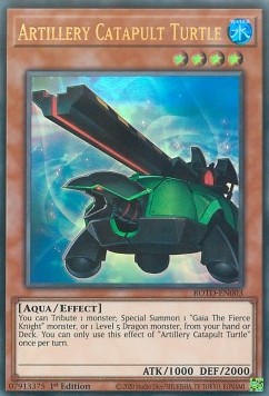 Artillery Catapult Turtle - Rise of the Duelist (Ultra Rare) [ROTD-003]