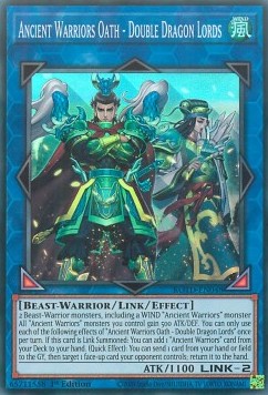 Ancient Warriors Oath - Double Dragon Lords - Rise of the Duelist (Super Rare) [ROTD-048]