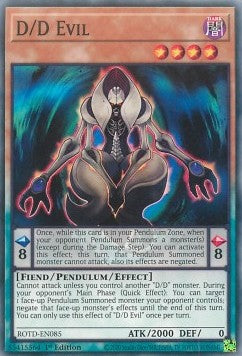 D/D Evil - Rise of the Duelist (Common) [ROTD-085]