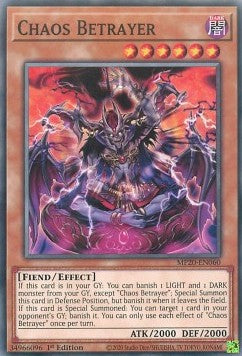Chaos Betrayer - 2020 Tin of Lost Memories Mega Pack (Common) [MP20-060]