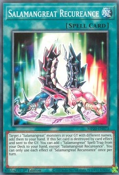 Salamangreat Recureance - 2020 Tin of Lost Memories Mega Pack (Common) [MP20-073]