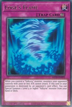 Loge's Flame - 2020 Tin of Lost Memories Mega Pack (Rare) [MP20-093]