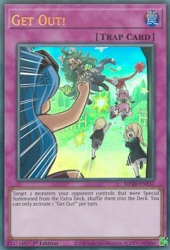 Get Out! - 2020 Tin of Lost Memories Mega Pack (Ultra Rare) [MP20-137]