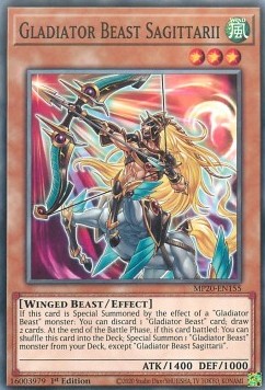 Gladiator Beast Sagittarii - 2020 Tin of Lost Memories Mega Pack (Common) [MP20-155]