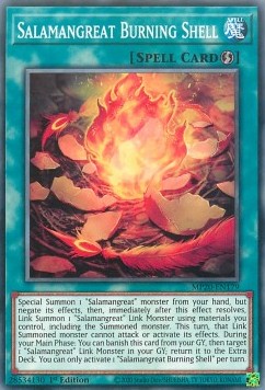 Salamangreat Burning Shell - 2020 Tin of Lost Memories Mega Pack (Common) [MP20-179]