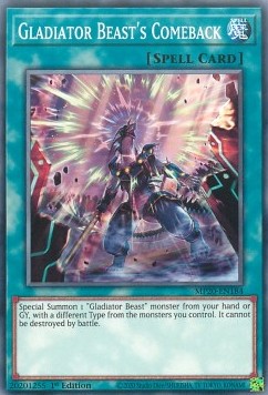 Gladiator Beast's Comeback - 2020 Tin of Lost Memories Mega Pack (Common) [MP20-184]
