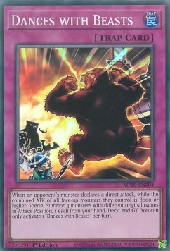 Dances with Beasts - 2020 Tin of Lost Memories Mega Pack (Super Rare) [MP20-203]