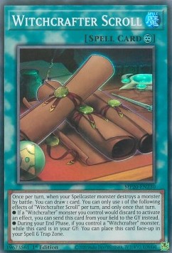 Witchcrafter Scroll - 2020 Tin of Lost Memories Mega Pack (Super Rare) [MP20-230]