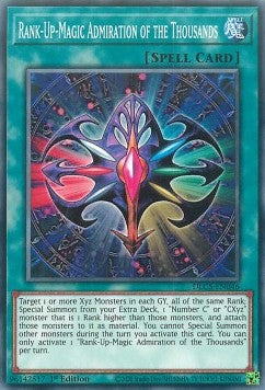 Rank-Up-Magic Admiration of the Thousands - Dragons of Legend: The Complete Series (Common) [DLCS-046]