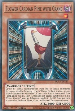 Flower Cardian Pine with Crane - Dragons of Legend: The Complete Series (Common) [DLCS-131]
