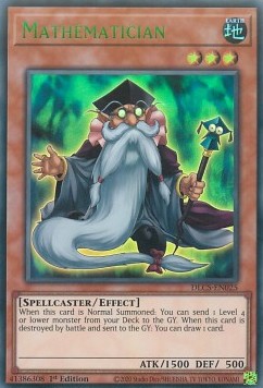 Mathematician (V.3 - Ultra Rare) - Dragons of Legend: The Complete Series (Ultra Rare) [DLCS-025]