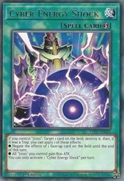 Cyber Energy Shock - Legendary Duelists: Rage of Ra (Rare) [LED7-034]