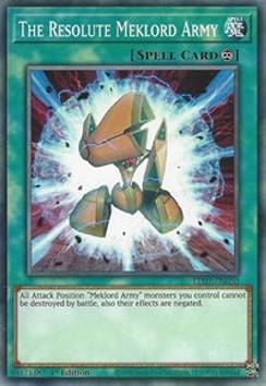 The Resolute Meklord Army - Legendary Duelists: Rage of Ra (Common) [LED7-050]