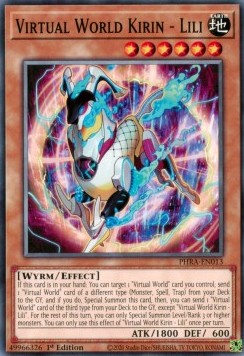 Virtual World Kirin - Lili - Phantom Rage (Common) [PHRA-013]